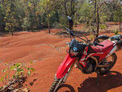 Red dirt outside Chang Mai