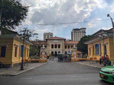 Government buildings in HCMC